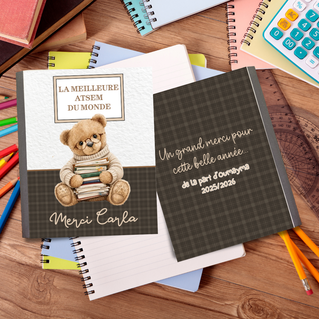 Carnet de note OURSON