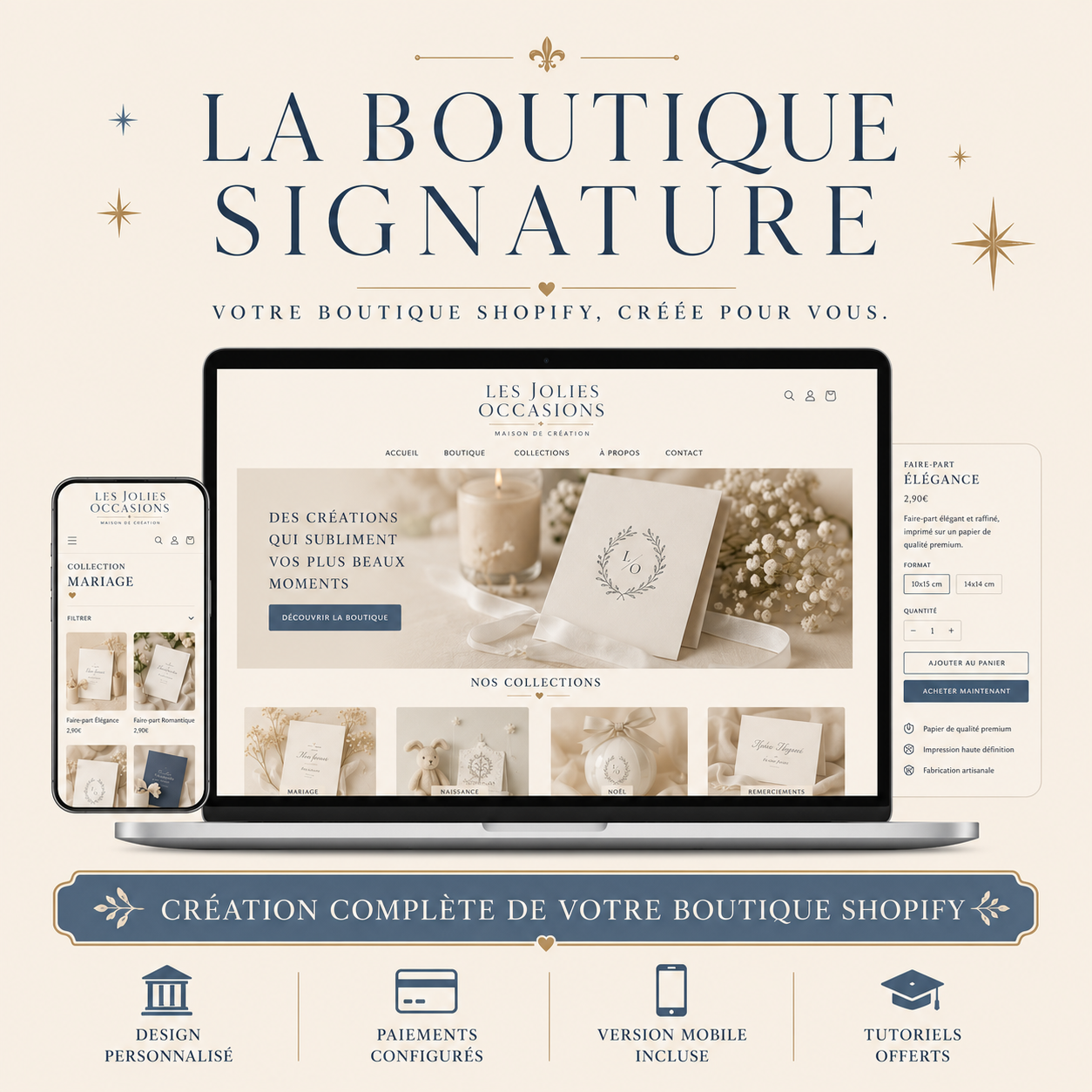 Votre boutique en ligne