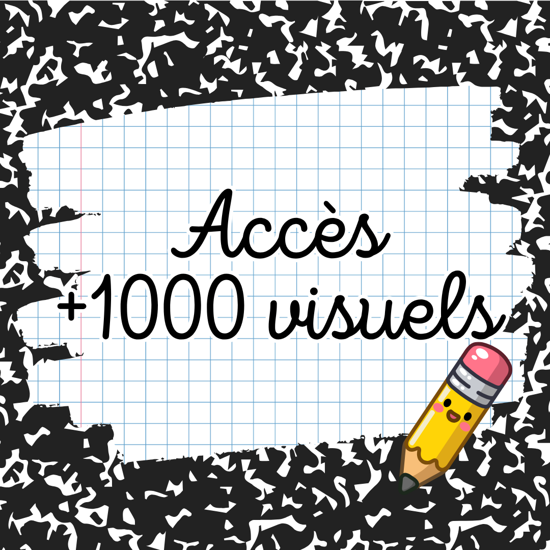 Accès + de 1000 visuels