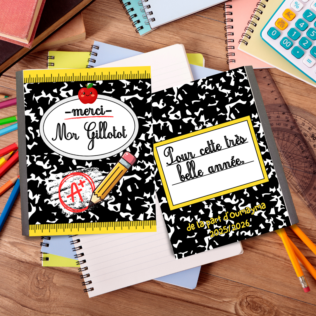 Carnet de note CAHIER NOIR