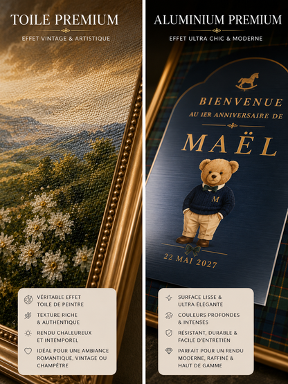 Tableau en toile premium