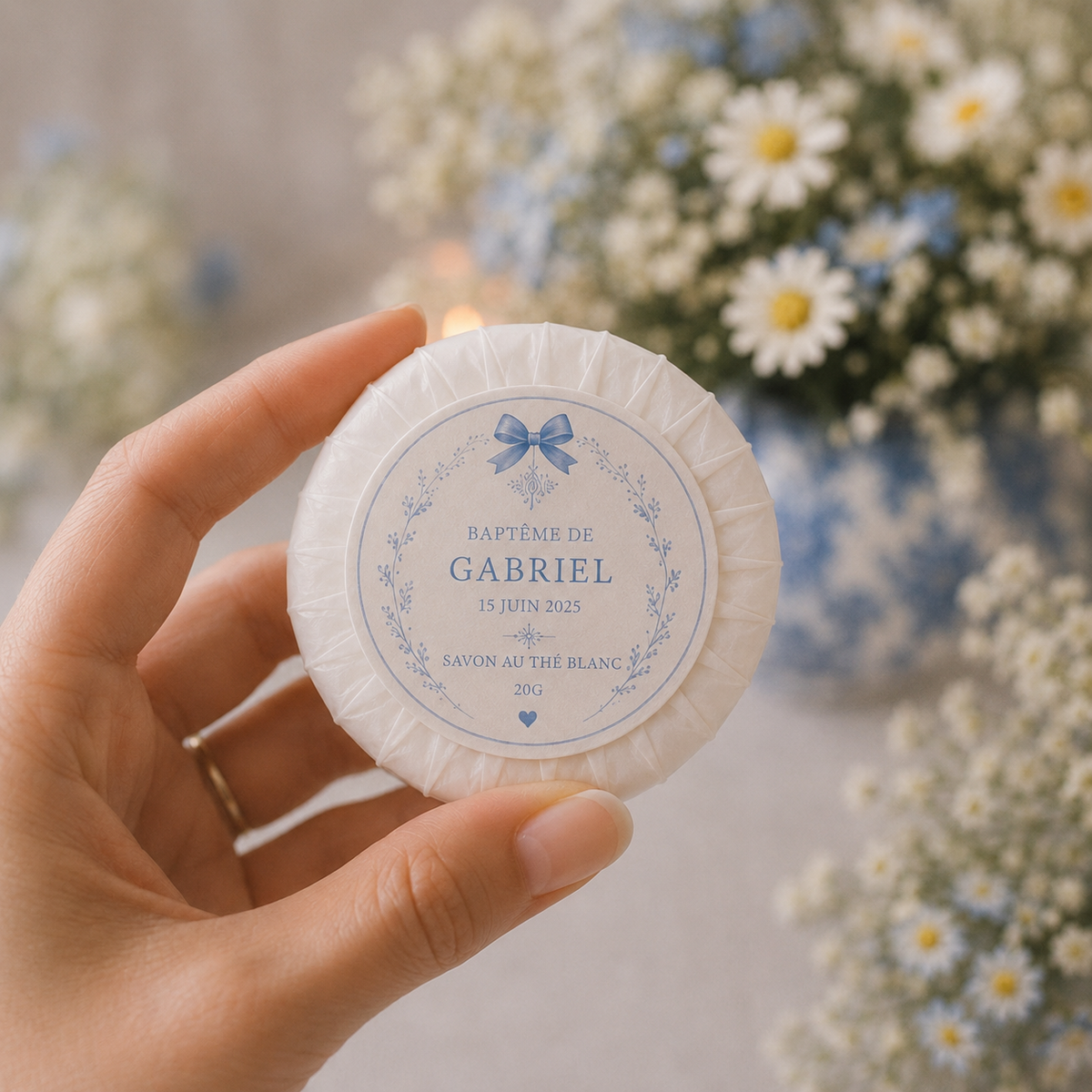 Mini savon à personnaliser