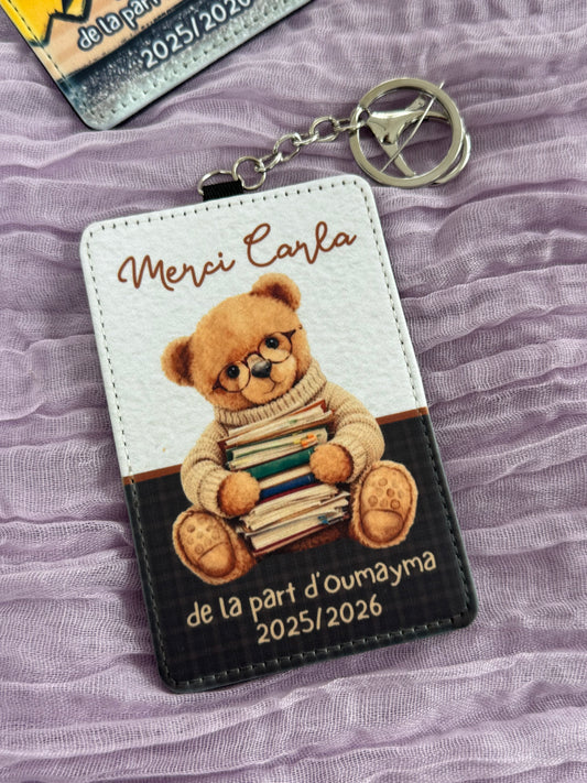 Porte-carte OURSON