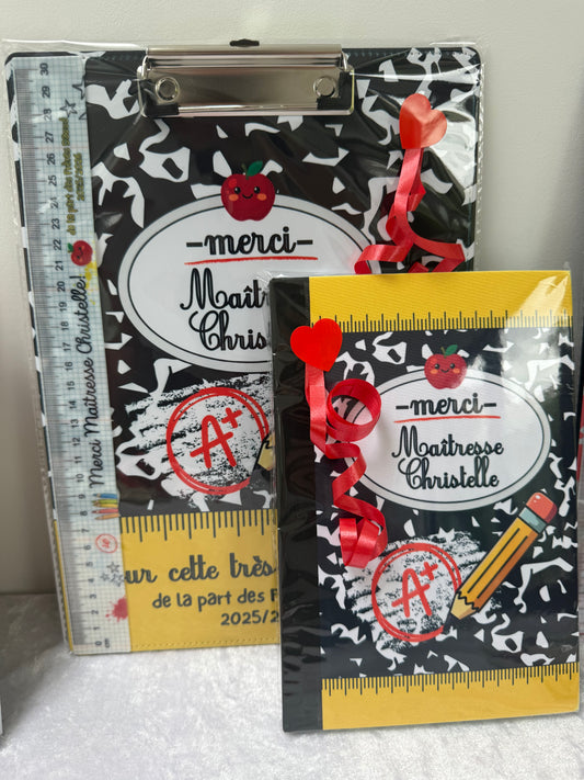 Pack CAHIER NOIR