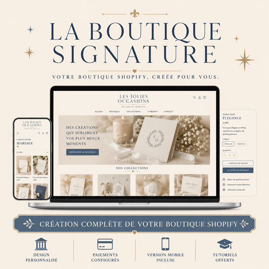Votre boutique en ligne