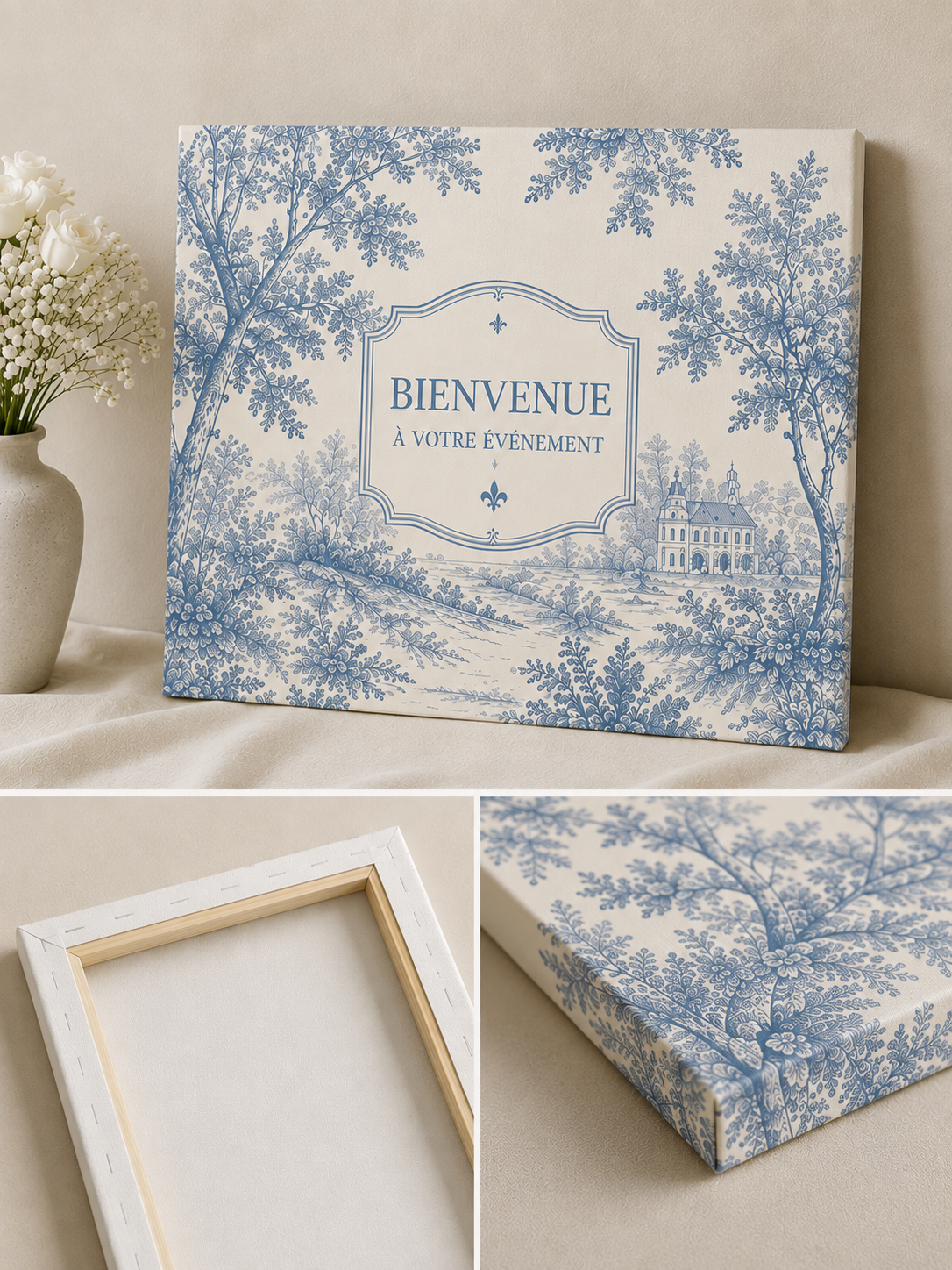 Tableau en toile sur châssis