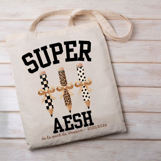 Tote bag Super AESH